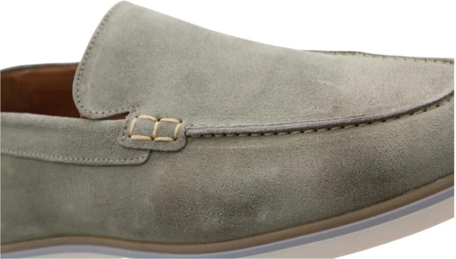 FLORIS VAN BOMMEL Loafers Heren Sfm-40023 De Oister Suède Taupe - Foto 6