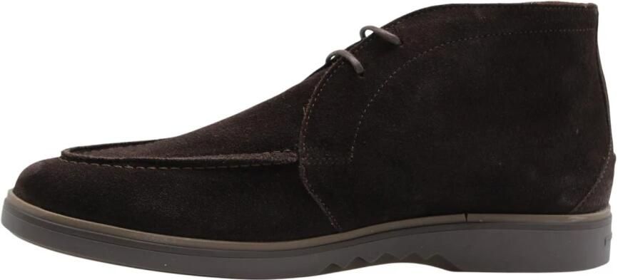 Floris van Bommel suède veterboots donkerbruin - Foto 10