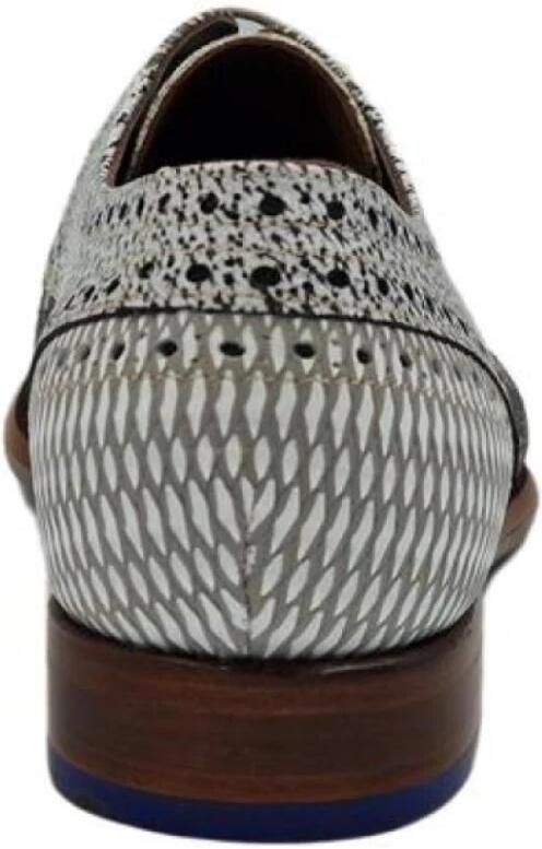 FLORIS VAN BOMMEL Nette Schoenen Heren Sfm-30361 De Stapper Textiel Grijs - Foto 4