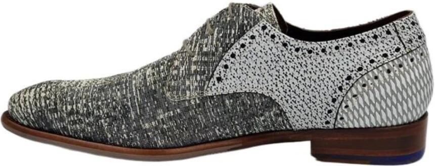 FLORIS VAN BOMMEL Nette Schoenen Heren Sfm-30361 De Stapper Textiel Grijs - Foto 2