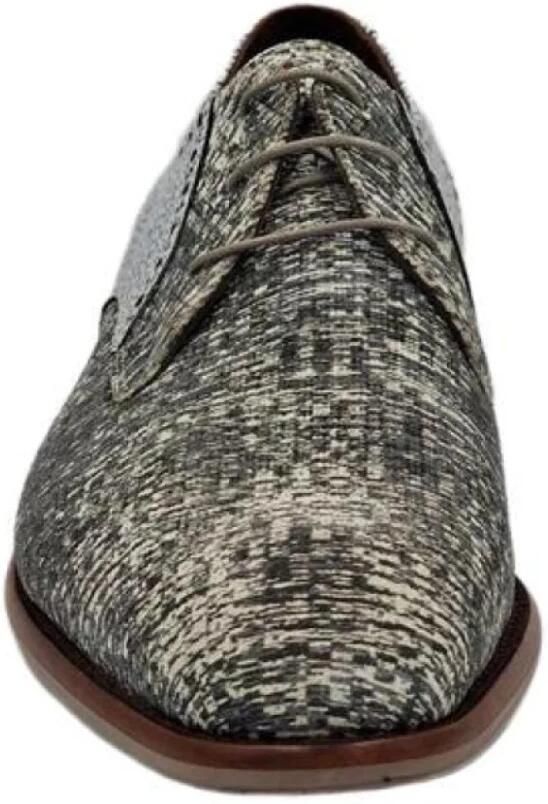 FLORIS VAN BOMMEL Nette Schoenen Heren Sfm-30361 De Stapper Textiel Grijs - Foto 3