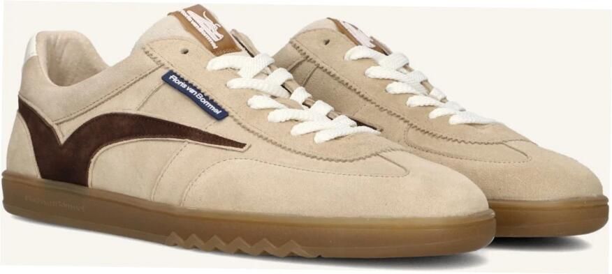 Floris van Bommel Sfm-10224 De Zaler Sneakers Suède Heren Beige - Foto 3