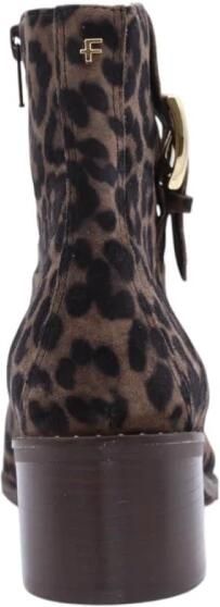 FLORIS VAN BOMMEL Enkellaarsjes Dames Sfw-50065 Evi Maat: 41 Materiaal: Suède Kleur: Bruin - Foto 5