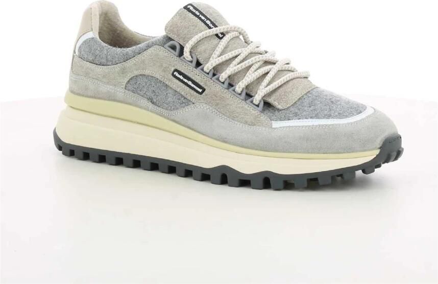 Floris van Bommel Grijze Herenschoenen Sfm-10248