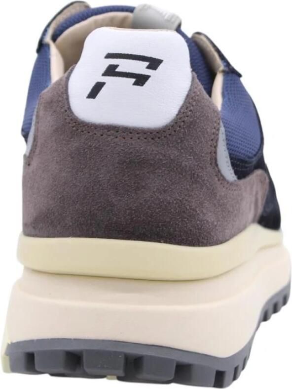 FLORIS VAN BOMMEL Lage Sneakers Heren Sfm-10178 De Zager Maat: 47 Materiaal: Suède Kleur: Blauw - Foto 5