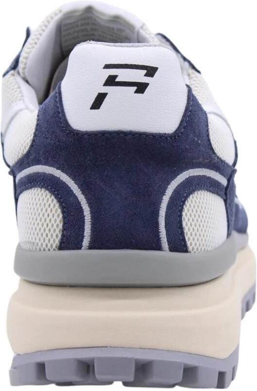 FLORIS VAN BOMMEL Lage Sneakers Heren Sfm-10172 De Gripper Maat: 46 Materiaal: Suède Kleur: Blauw - Foto 2