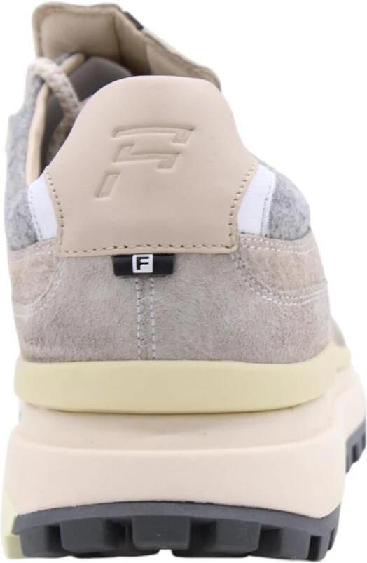 FLORIS VAN BOMMEL Lage Sneakers Heren Sfm-10248 De Gripper Maat: 46⅔ Materiaal: Suède Kleur: Beige - Foto 5