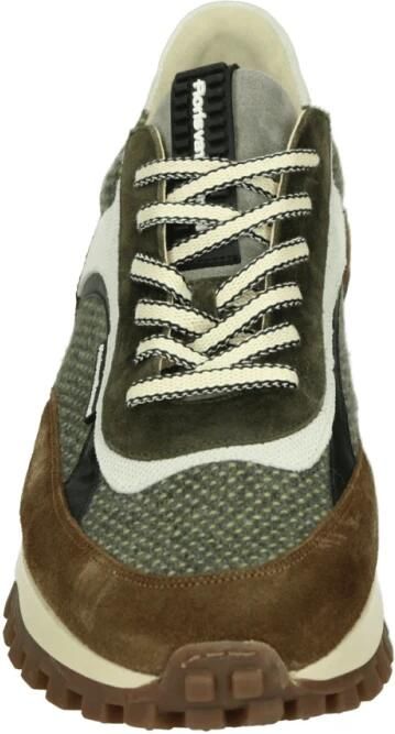 FLORIS VAN BOMMEL Lage Sneakers Heren Sfm-10156 De Grommer Maat: 48⅔ Materiaal: Suède Kleur: Bruin - Foto 4