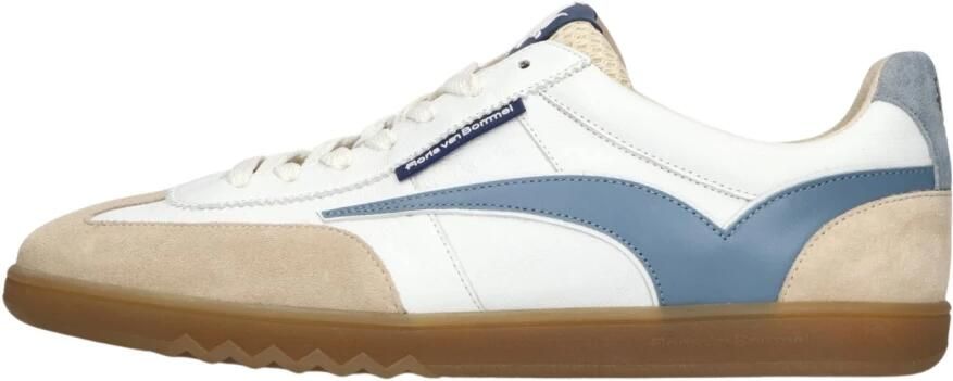 Floris van Bommel Sfm-10224 De Zaler Sneakers Leer Heren Wit - Foto 3