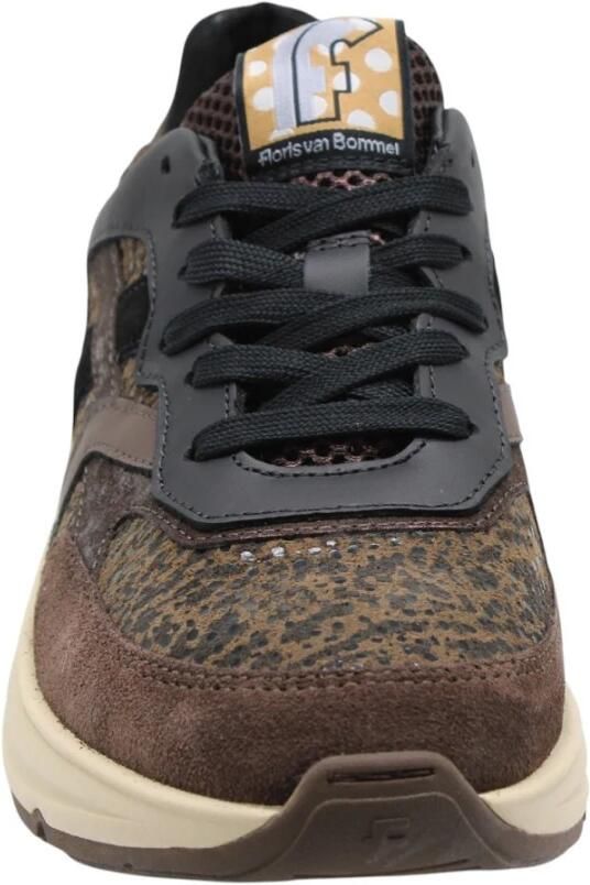Floris van Bommel Sneakers laag 'Holli 01' bruin antraciet zwart - Foto 11