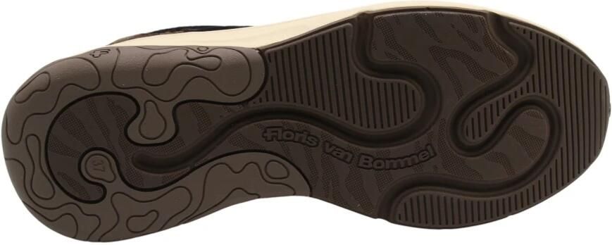 Floris van Bommel Sneakers laag 'Holli 01' bruin antraciet zwart - Foto 13