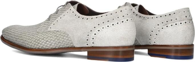 FLORIS VAN BOMMEL Nette Schoenen Heren Sfm-30361 De Stapper Maat: 45⅓ Materiaal: Textiel Kleur: Grijs - Foto 6