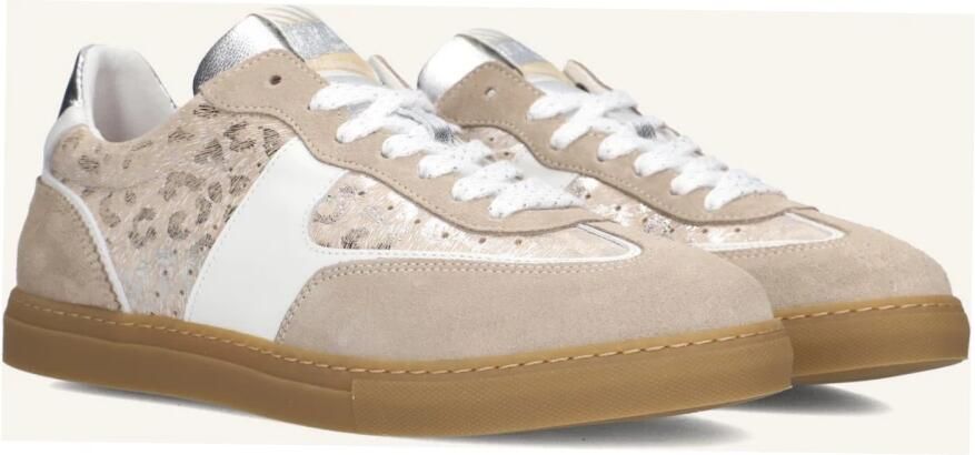 Floris van Bommel Sfw-10096 Minni Sneakers Dames Leren Sneaker Beige - Foto 3