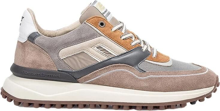 FLORIS VAN BOMMEL Lage Sneakers Heren Sfm-10139 Noppi 42⅔ Suède Taupe