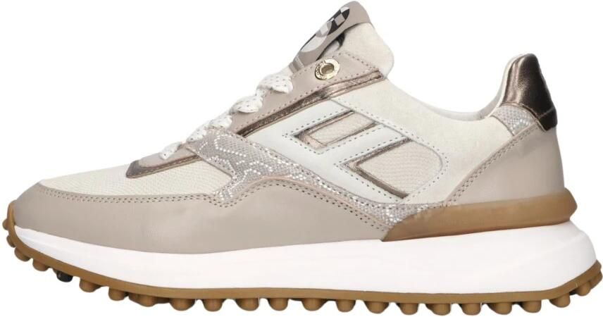 Floris van Bommel Sfw-10170 Noppi Sneakers Textiel Dames Beige - Foto 2