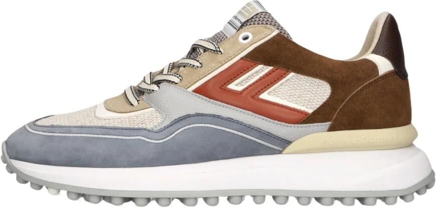 FLORIS VAN BOMMEL Lage Sneakers Heren Sfm-10139 Noppi 39⅓ Suède Bruin - Foto 10