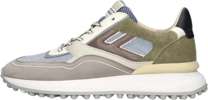 Floris van Bommel Sfm-10139 Noppi Sneakers Heren Leren Sneaker Grijs - Foto 3