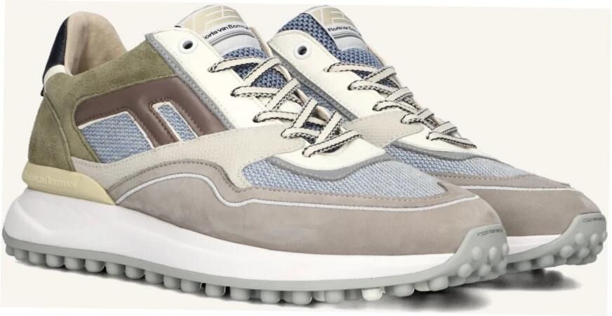Floris van Bommel Sfm-10139 Noppi Sneakers Heren Leren Sneaker Grijs - Foto 4