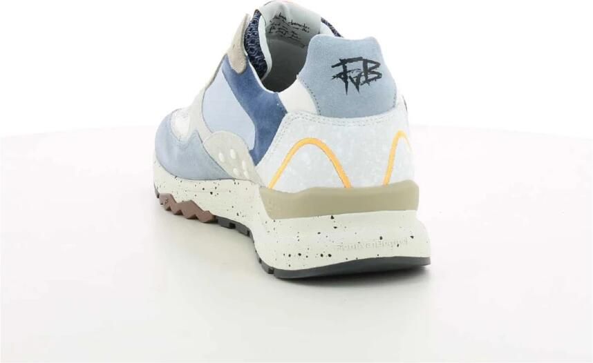 Floris van Bommel heren sneaker De Treener suède blauw beige art.SFM 10243 42 02 06.07 Lightblue g - Foto 7