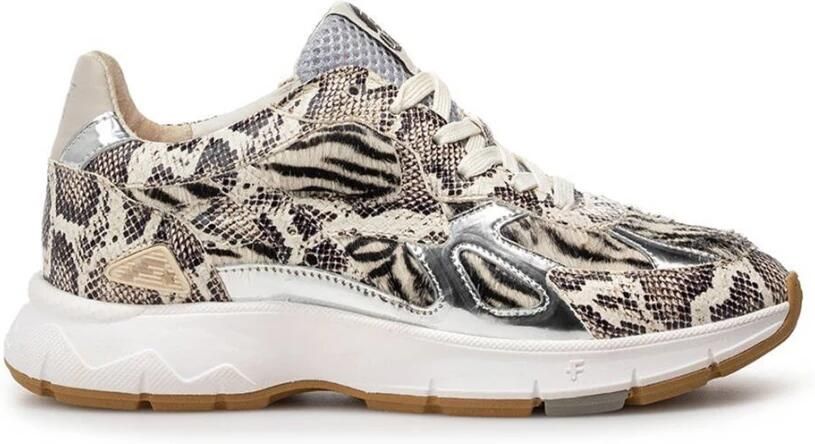 Floris van Bommel DAYSI 07.01 Lage sneakersDames sneakers Wit beige - Foto 2