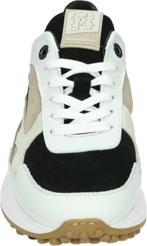 Floris van Bommel NOPPI~17.02~~~~~~~~~~~~~~~~~~~ Lage sneakersDames sneakers Wit beige - Foto 4