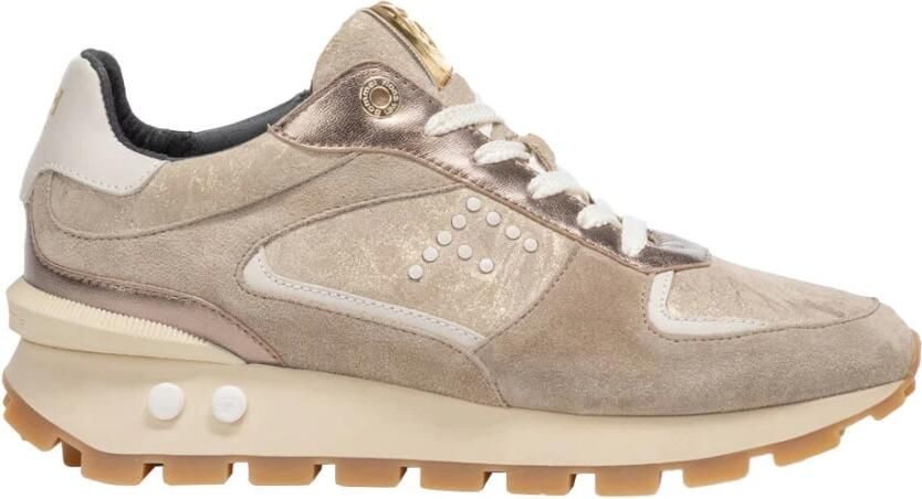 FLORIS VAN BOMMEL Lage Sneakers Dames Sfw-10084 Blokki Maat: 41 5 Materiaal: Suède Kleur: Bruin - Foto 2