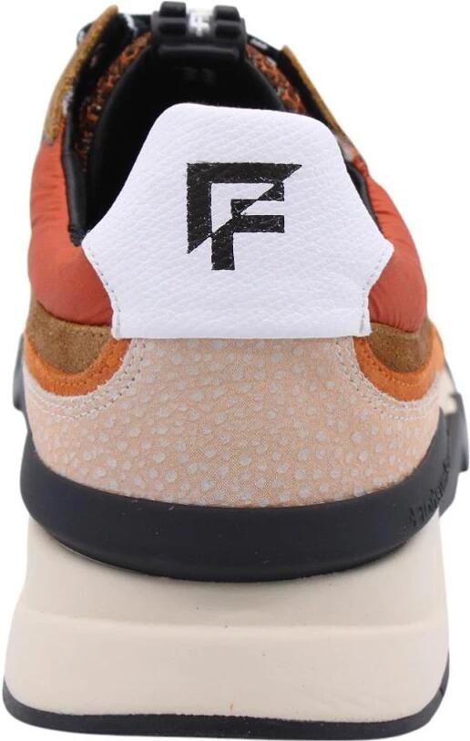 FLORIS VAN BOMMEL Lage Sneakers Heren Sfm-10234 De Zager Maat: 40 Materiaal: Suède Kleur: Oranje - Foto 7