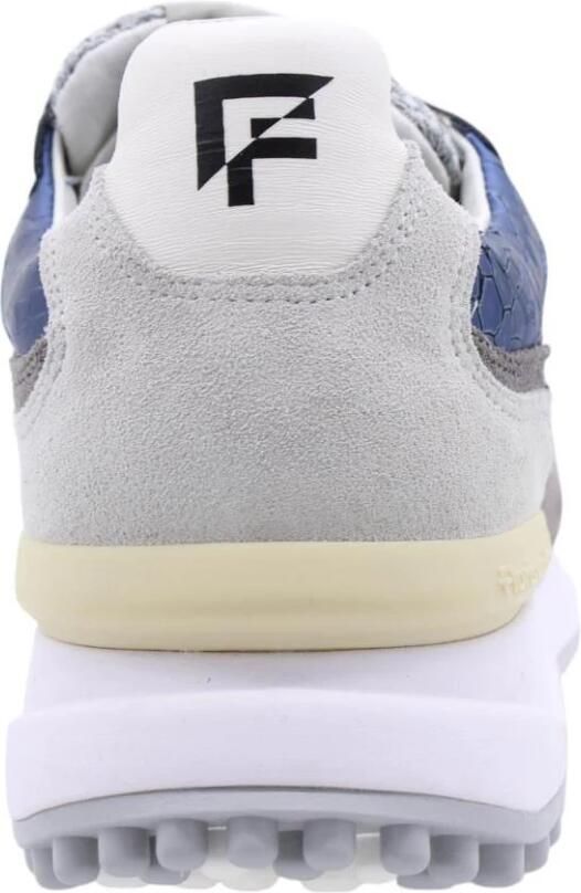 FLORIS VAN BOMMEL Lage Sneakers Heren Sfm-10206 Noppi Maat: 46 Materiaal: Suède Kleur: Blauw