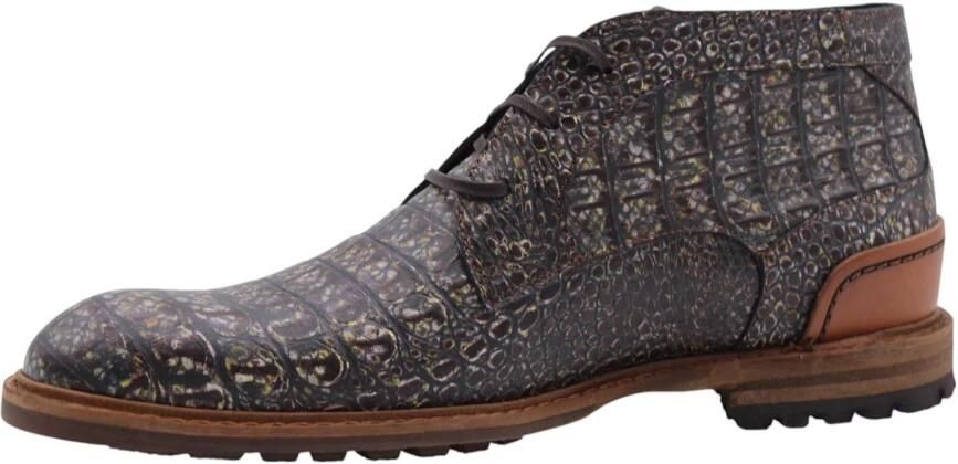 Floris van Bommel 34.01 Crepi Veterschoenen taupe - Foto 7