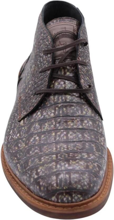 Floris van Bommel 34.01 Crepi Veterschoenen taupe - Foto 10