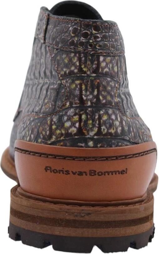 Floris van Bommel 34.01 Crepi Veterschoenen taupe - Foto 9