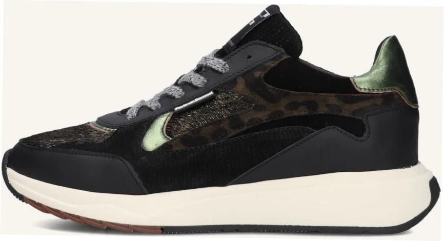 Floris van Bommel Sfw-10159 Suvi Sneakers Textiel Dames Zwart - Foto 4