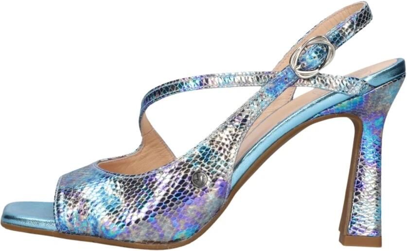 Floris van Bommel Sfw-90065 Tami Sandalen Dames Blauw - Foto 6