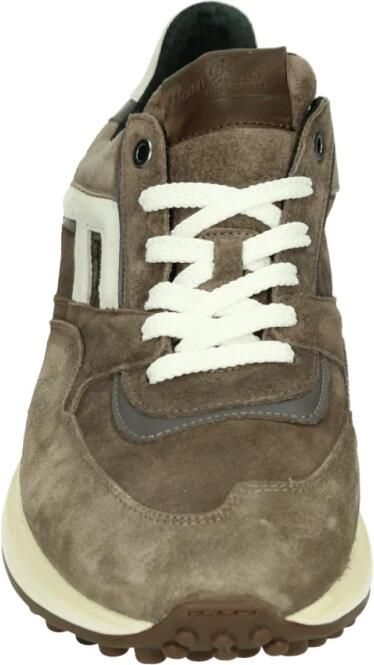 FLORIS VAN BOMMEL Lage Sneakers Heren Sfm-10139 Noppi Maat: 42 Materiaal: Suède Kleur: Taupe - Foto 6