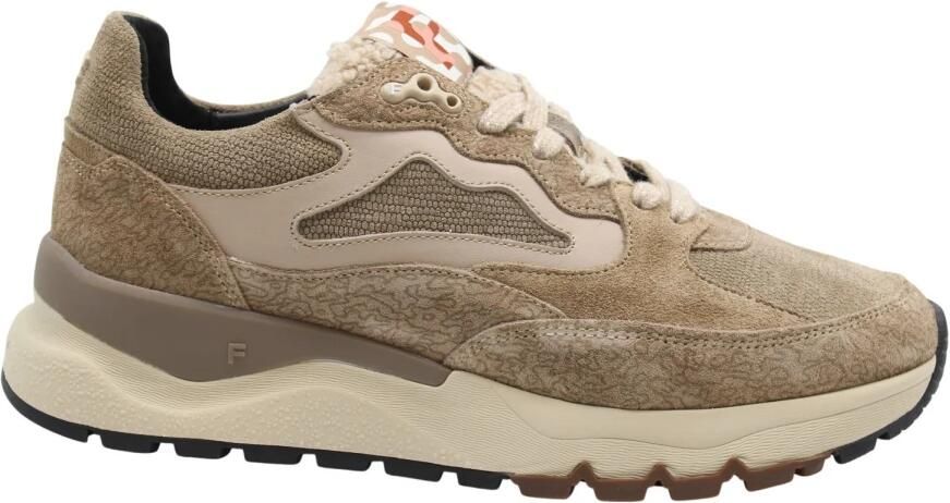 FLORIS VAN BOMMEL Lage Sneakers Dames Sfw-10163 Treni Suède Beige - Foto 14