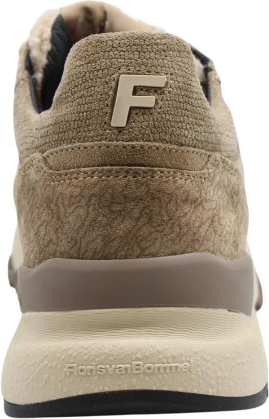 FLORIS VAN BOMMEL Lage Sneakers Dames Sfw-10163 Treni Suède Beige - Foto 13