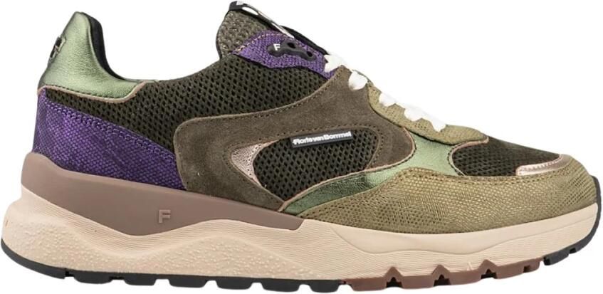 Floris van Bommel Dames sneaker Artikel Treni 02.12 SWF.10164.50.01 Groen combinatie - Foto 2