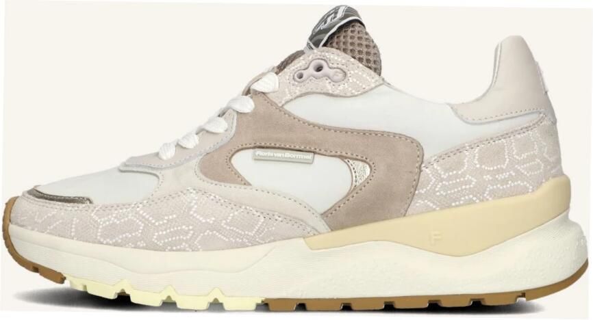 FLORIS VAN BOMMEL Lage Sneakers Dames Sfw-10164 Treni Maat: 39 5 Materiaal: Textiel Kleur: Beige - Foto 2