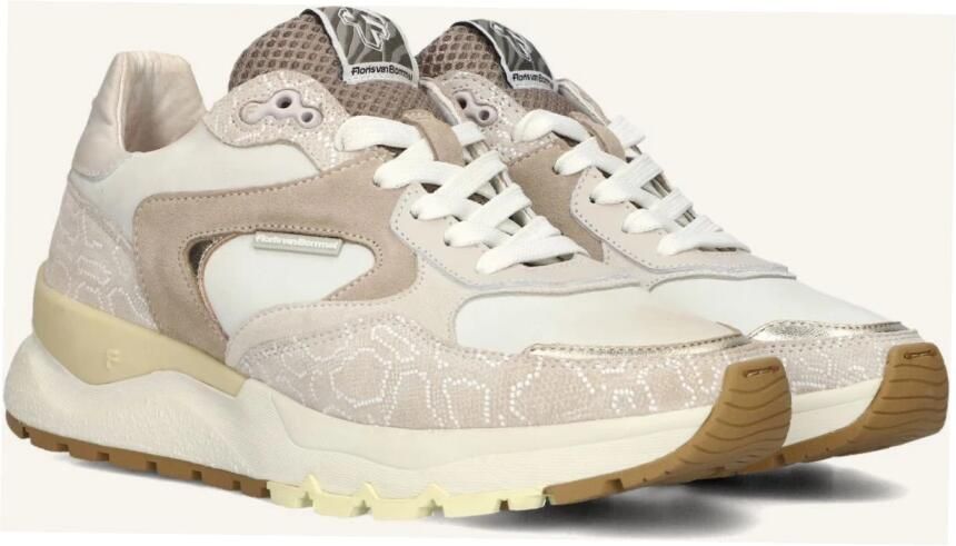 FLORIS VAN BOMMEL Lage Sneakers Dames Sfw-10164 Treni Maat: 39 5 Materiaal: Textiel Kleur: Beige - Foto 3