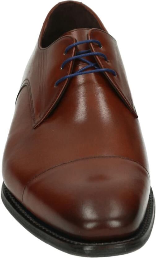 FLORIS VAN BOMMEL Nette Schoenen Heren Sfm-30310 De Loper Maat: 43⅓ Materiaal: Leer Kleur: Cognac - Foto 4