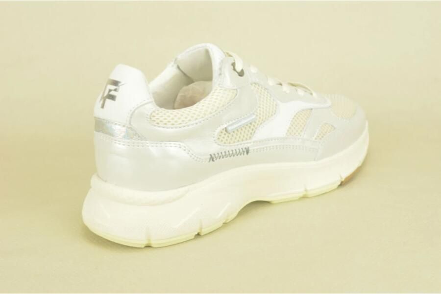 Floris van Bommel Zilver Mesh Runner Sneakers