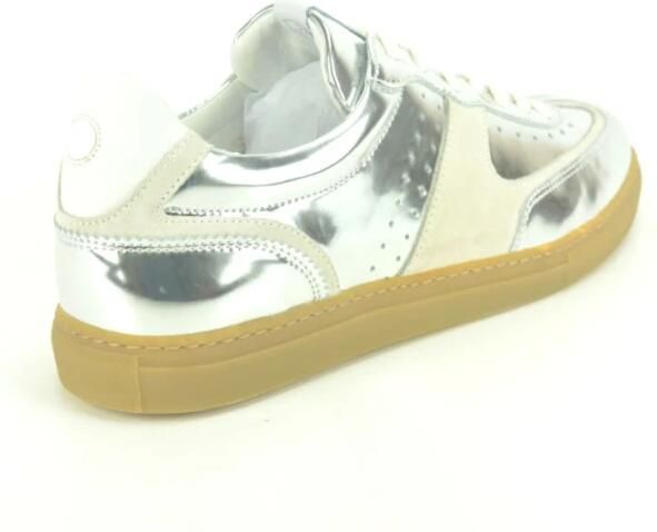 Floris van Bommel Zilver Sneaker met Gumzool