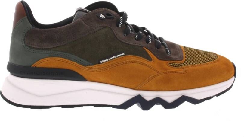 Floris van Bommel DE ZAGER 02.38 Volwassenen Lage sneakersVrije tijdsschoenen Geel - Foto 5