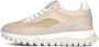 FLORIS VAN BOMMEL Lage Sneakers Dames Sfw-10100 Grommi Maat: 38 Materiaal: Leer Kleur: Beige - Thumbnail 3