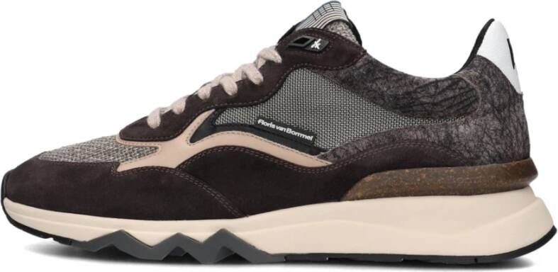 FLORIS VAN BOMMEL Lage Sneakers Heren Sfm-10178 De Zager Suède Grijs - Foto 2