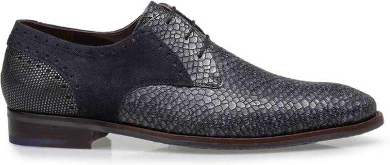 Floris van Bommel Grijze Veterschoenen Gray Heren