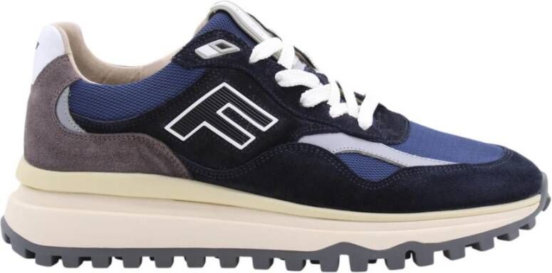 FLORIS VAN BOMMEL Lage Sneakers Heren Sfm-10178 De Zager Maat: 47 Materiaal: Suède Kleur: Blauw - Foto 9