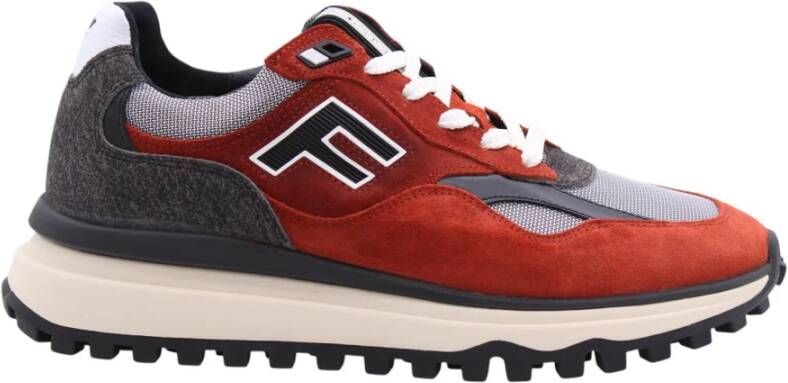 Floris van Bommel DE GRIPPER 01.04 Lage sneakersVrije tijdsschoenenHeren sneakers Bruin - Foto 5