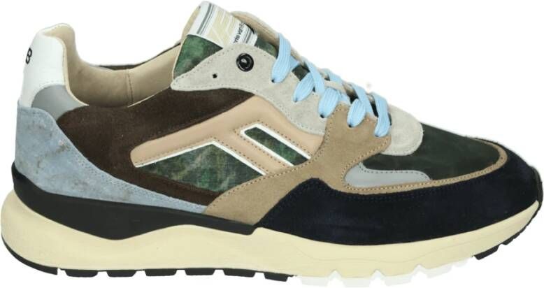 Floris van Bommel DE TREENER 01.15 Lage sneakersVrije tijdsschoenenPopulaire herenschoenenHeren sneakers Groen - Foto 3