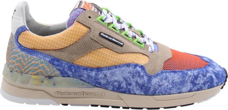 Floris van Bommel DE~RUNNER~08.00~~~~~~~~~~~~~~~ Lage sneakersVrije tijdsschoenenHeren sneakers Blauw - Foto 2